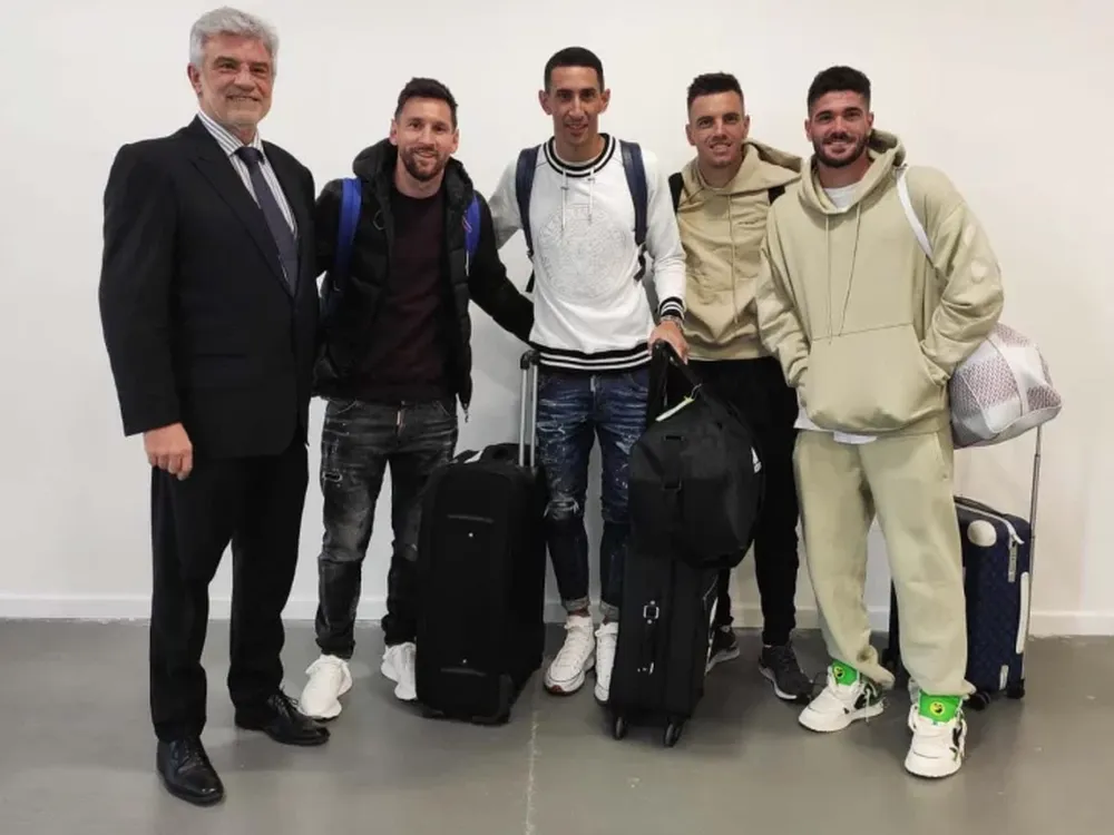 Messi ya está en Rosario tras concluir la gira con el seleccionado argentino