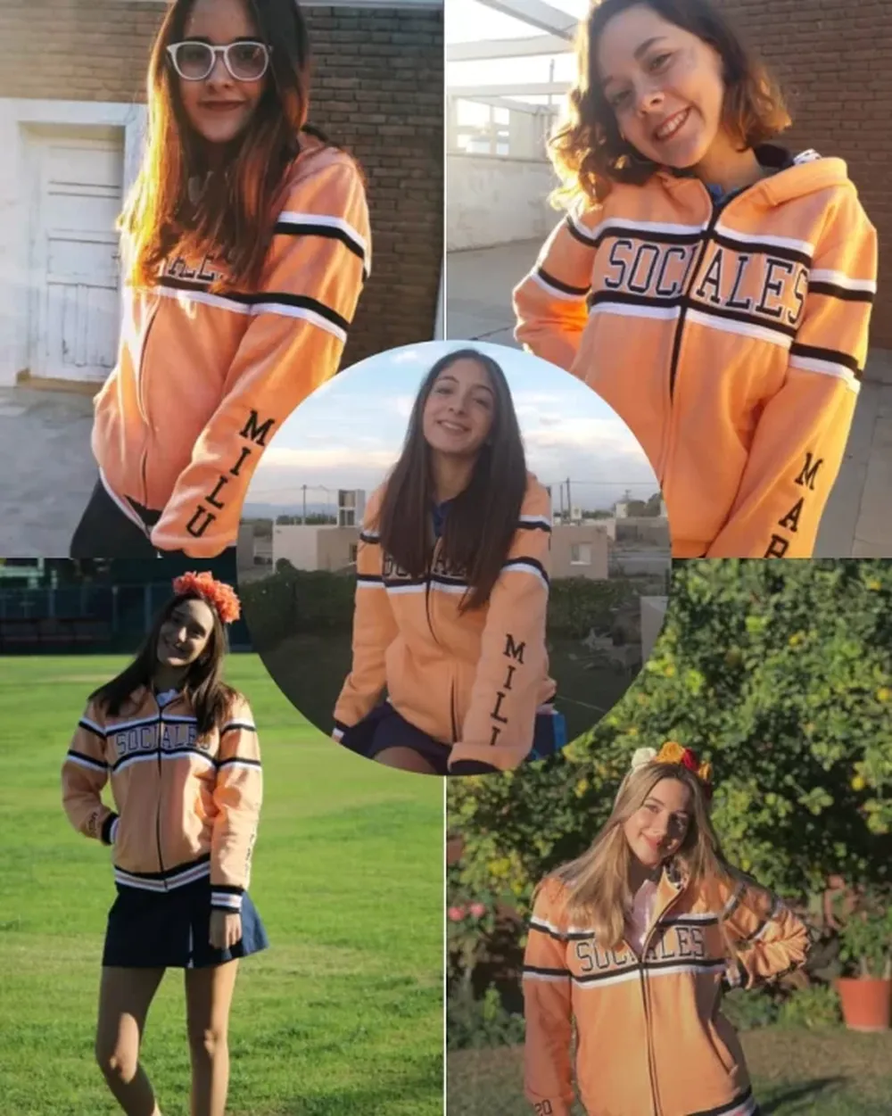 Alumnas del Colegio El Tránsito presentaron sus camperas