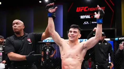 Ascenso. Kevin Vallejos será figura estelar de la velada de la UFC en Las Vegas.