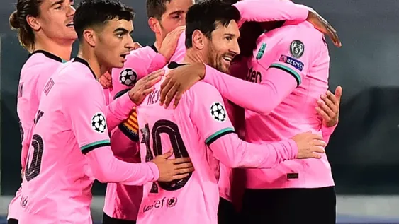 Messi anotó en el triunfo a domicilio del Barcelona sobre Juventus