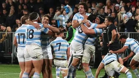 Los Pumas le ganaron a los All Blacks y volvieron a hacer historia