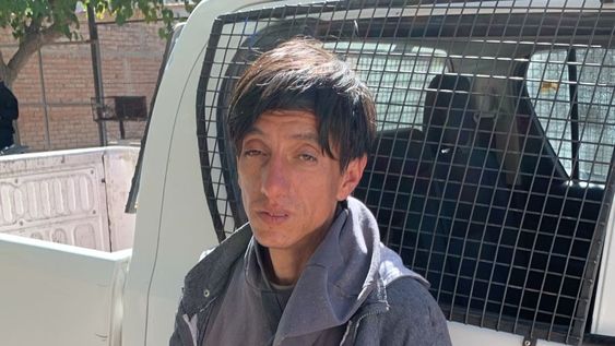 Este es Caballero, condenado por un intento de hurto en Rawson.&nbsp;