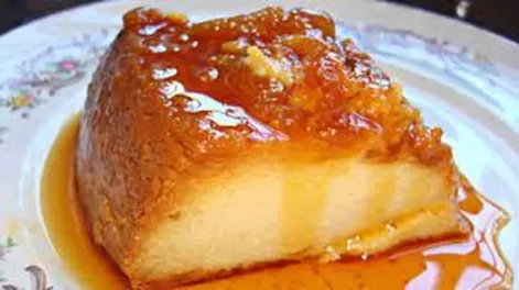 Budín de pan.