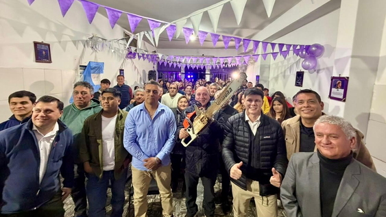 La Libertad Avanza abrió una nueva sede en Albardón.