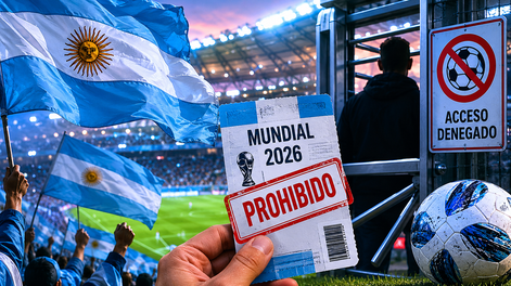Casi 600 sanjuaninos no podrán ir al Mundial 2026. Imagen generada con IA.&nbsp;