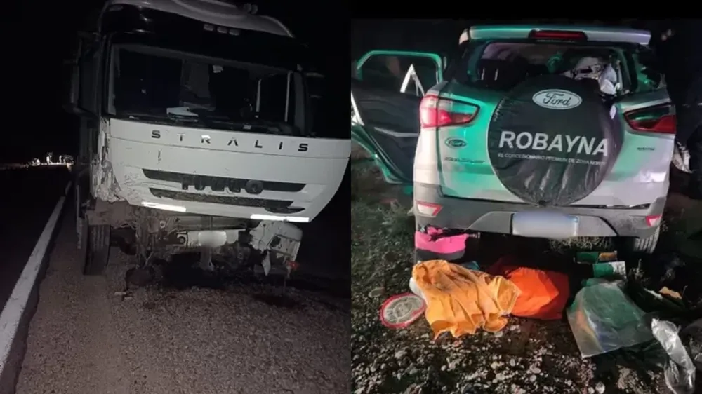 Se conocieron las identidades de las personas que murieron en el choque frontal en la ruta 7