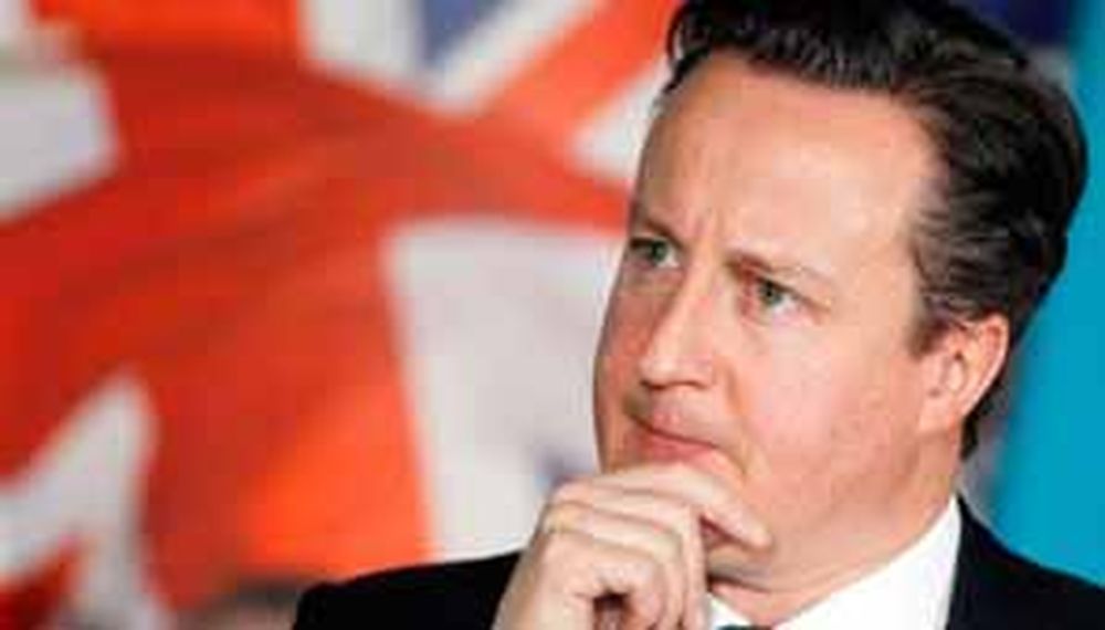 Cameron: “La fumata blanca sobre las islas fue muy clara”