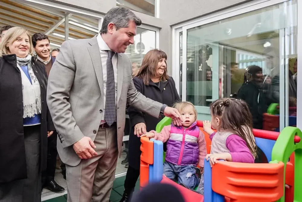Orrego inauguró un nuevo centro de desarrollo infantil en San Martín