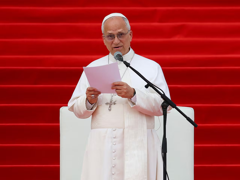 El papa León XIV.