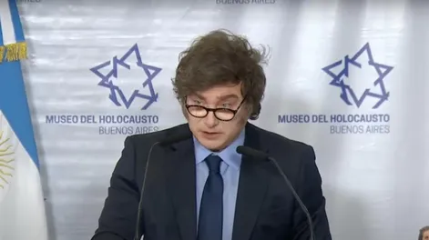 Milei: “Ojo con los que de forma banal revolean categorizaciones de nazi a cualquiera”