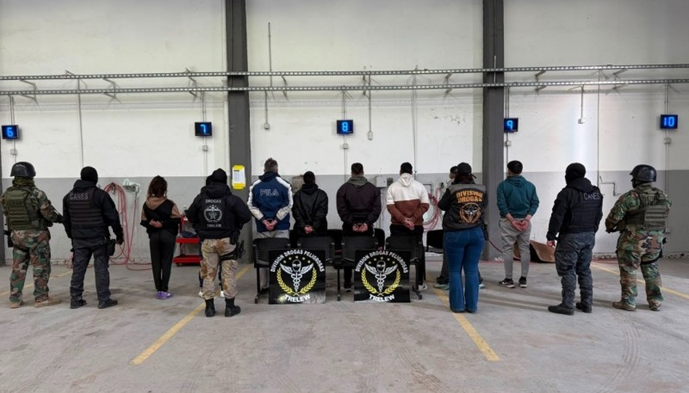 Chubut desarticuló una red narco dirigida desde la cárcel de Rawson. (Foto: ADN Sur)