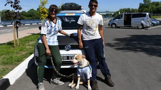 De Mendoza a Rusia en camioneta