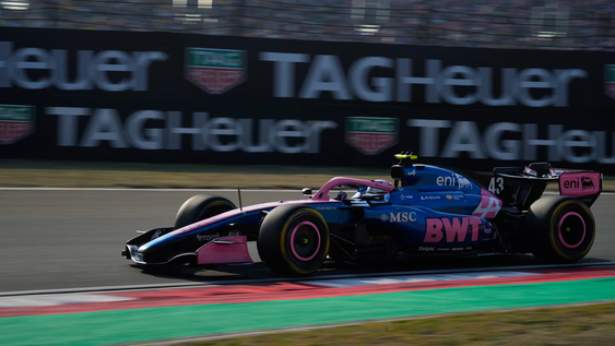 Franco Colapinto mejoró su rendimiento en la pista del Gran Premio de China