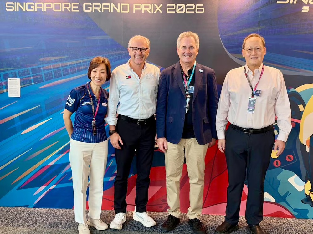 Pablo Quirno se reunió en Singapur con Stefano Domenicali y planteó el regreso de la Fórmula 1 a la Argentina.