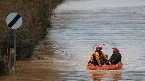 Reino Unido, inundado