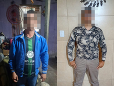 Los dos detenidos por la Policía.&nbsp;
