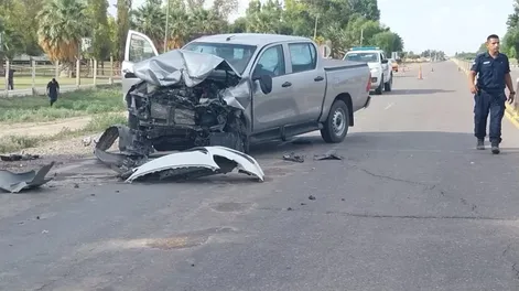 Los videos que muestran la terrible escena tras el grave siniestro en Pocito