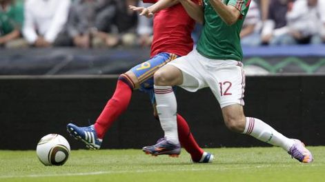 España empató con México