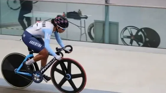 Maribel fue bronce en Colombia