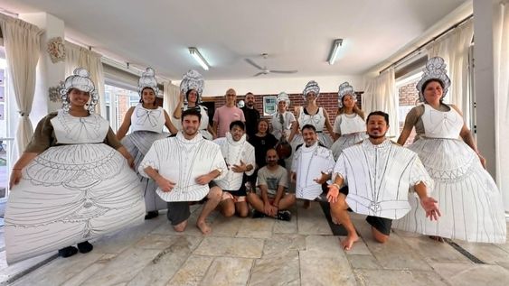 El equipo de Merkén, que llevará a escena su original propuesta sobre música del Barroco