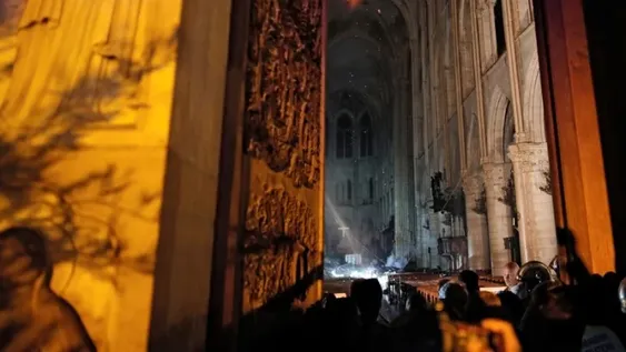 Así quedó Notre Dame: las imágenes de la catedral, luego de ser destruida por el fuego