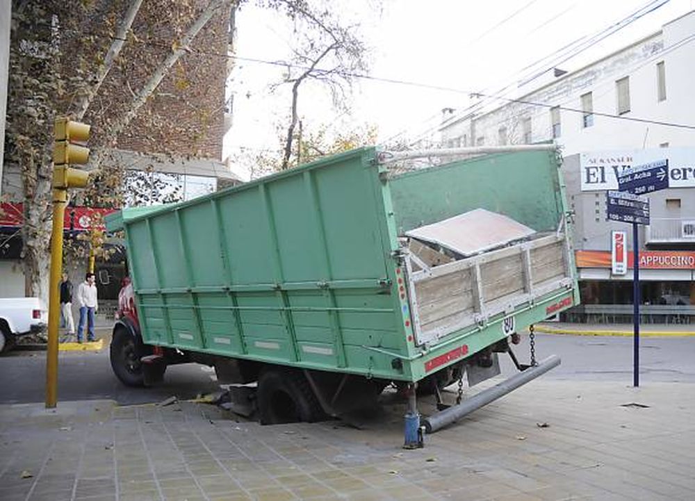 Atascado en pleno microcentro