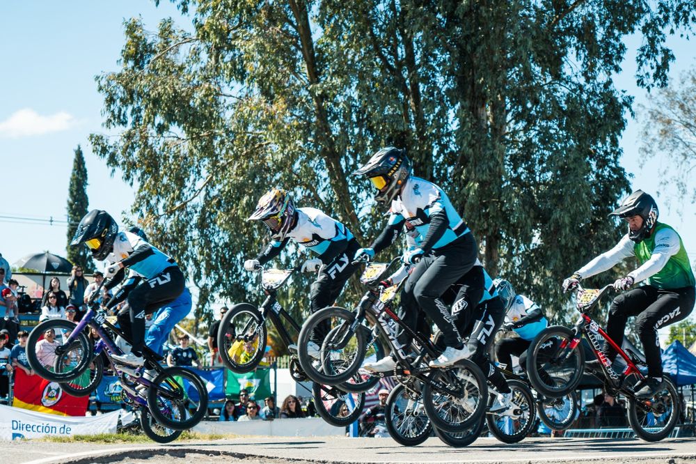 Espectacular. El bicicross tuvo en San Juan un fin de semana de caracter internacional con gran presencia de los mejores pilotos.