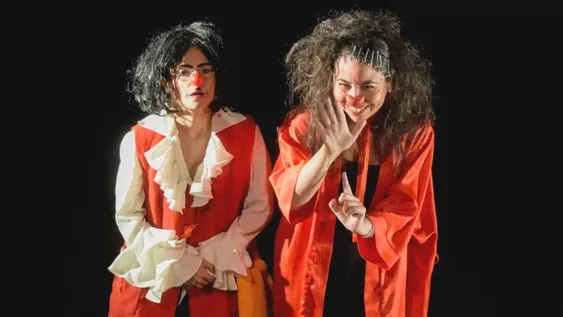 TEATRO TOMADO. Con Pauli García Fleury y Cecilia Nievas.