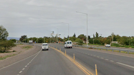 Ruta 20 y calle Gorriti.