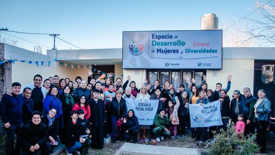 Caucete ya cuenta con un nuevo espacio para mujeres y diversidades.