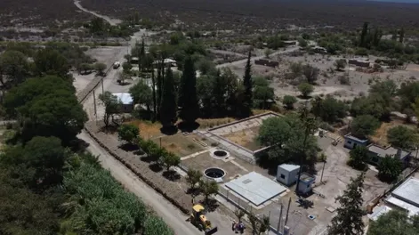 Gracias a fideicomisos mineros, inician obras para mejorar el abastecimiento de agua en Jáchal