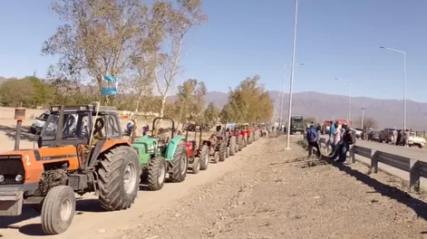 Tractorazo en Jáchal