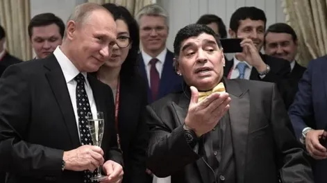 [AUDIO] Maradona y el día que rechazó una entrevista con el presidente ruso: “Sos re putín”