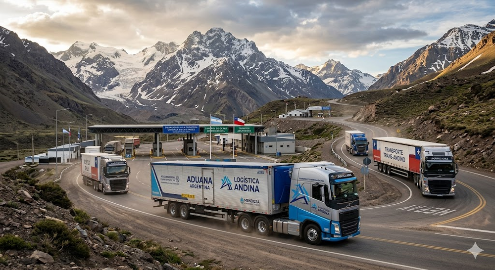 La transformación del transporte de carga internacional: claves para optimizar la logística en los pasos fronterizos de montaña