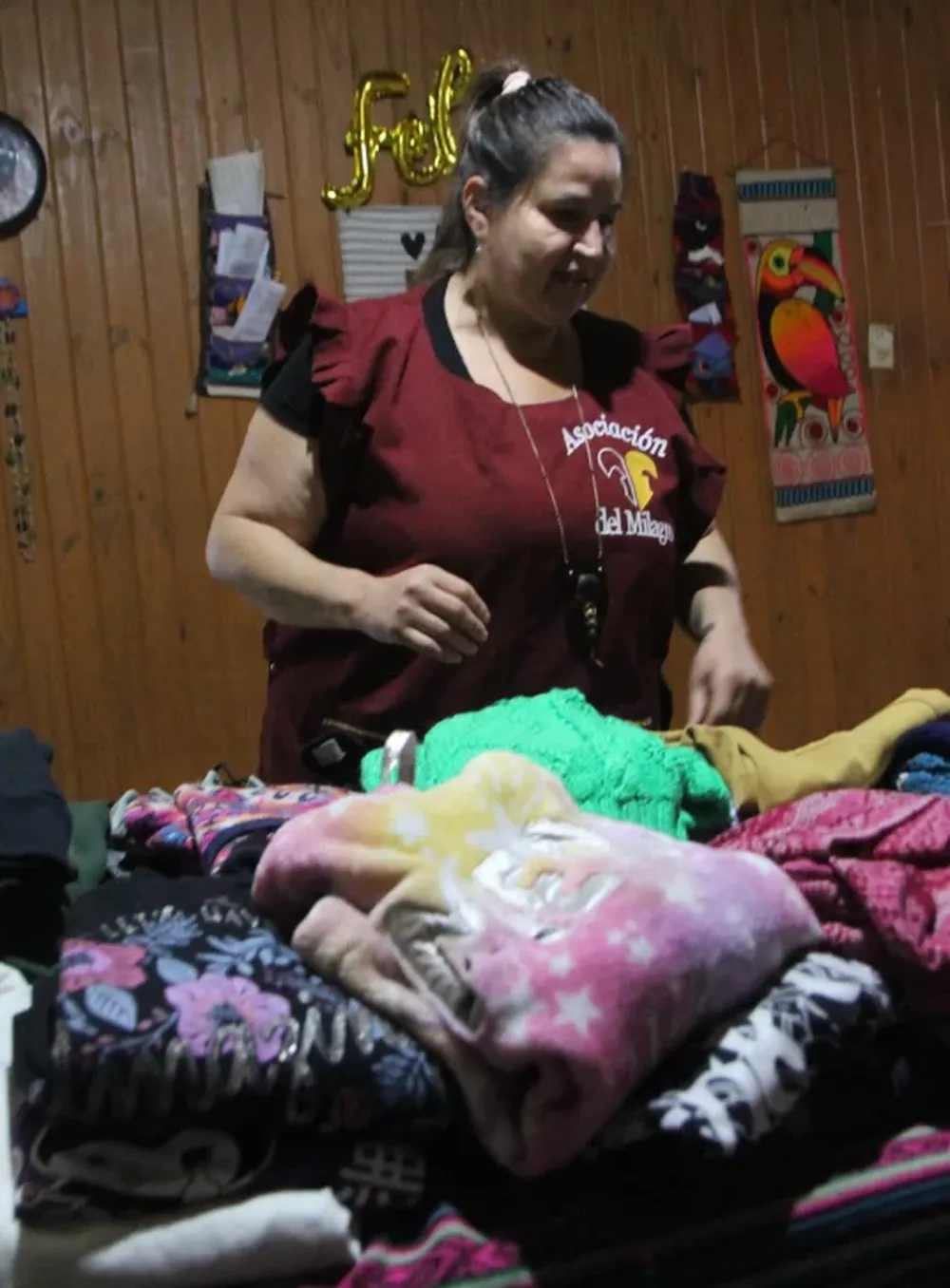 ACCIÓN. Asociación del Milagro ya recibe ayuda para sus merenderos.