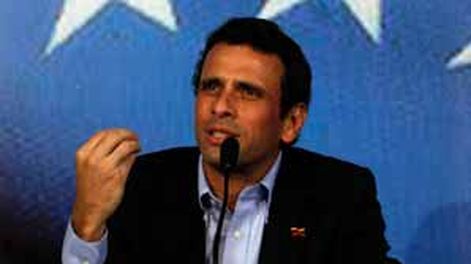 Capriles será candidato