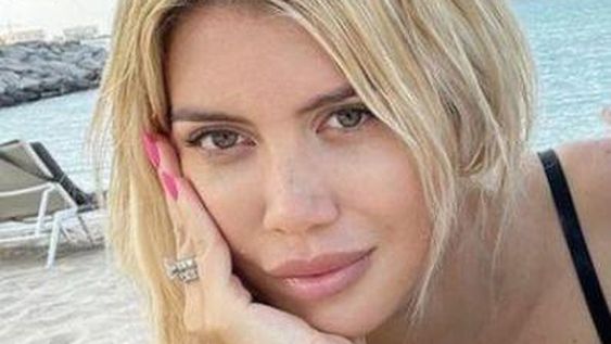 El enterito negro super ajustado de Wanda Nara por el que le dijeron de todo