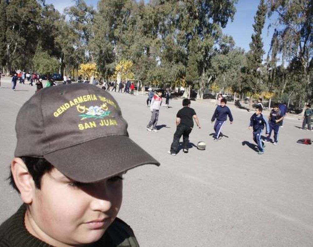 Gendarmería Infantil: de  escuela a lugar de juegos