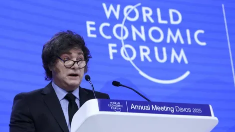 Milei define su hoja de ruta en Davos: discurso ideológico, banqueros globales y reunión con el presidente suizo