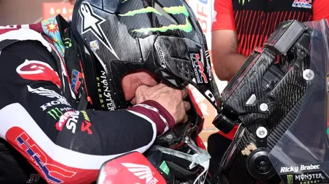 La reacción del norteamericano Bravec cuando se enteró que el argentino Benavides le había ganado