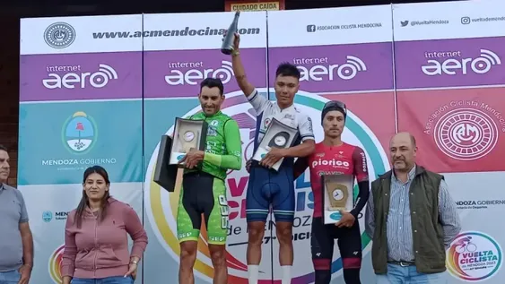Juan Pablo Dotti, segundo en la etapa que fue a Las Leñas