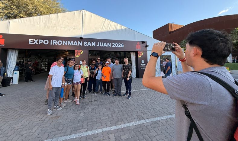 Visitantes. La Expo Ironman abrió el fin de semana del mejor triatlón en San Juan.
