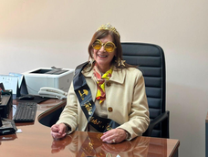 El último día de la jueza Balmaceda en la oficina.- El último día de la jueza Balmaceda en la oficina.-