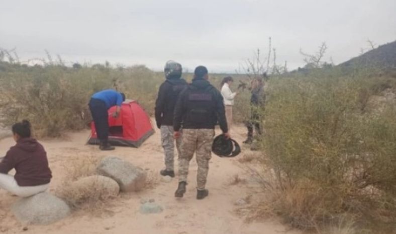 Un nene se perdió y tuvo que pasar la noche en una zona rural: armó un campamento para no pasar frío