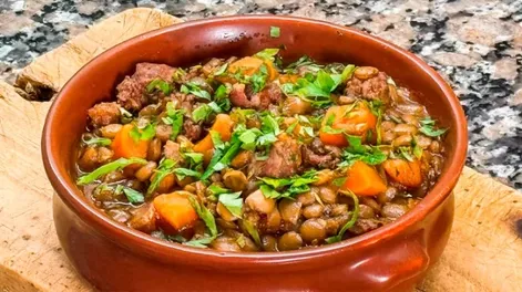 Guiso de lentejas