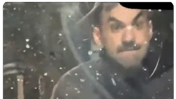 quien es luciano nieva, el hombre del video viral que ataco a su exnovia en un auto