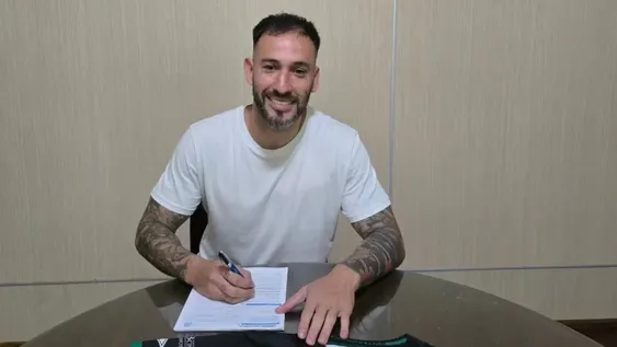 Esperiencia. Víctor Aguilera es la nueva cara de San Martín en plena pretemporada. El defensor llega desde Defensa y Justicia.