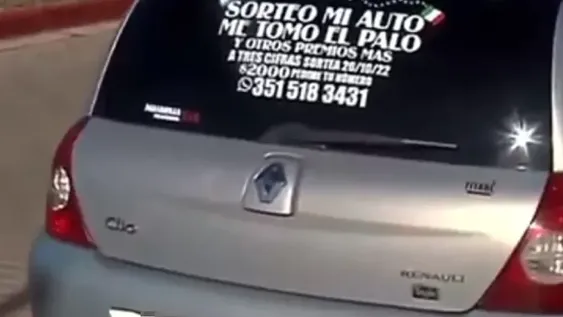“Sorteo mi auto, me tomo el palo”: el anuncio de un cordobés que se va del país