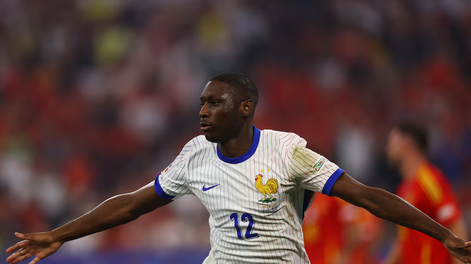 Randal Kolo Muani, una de las grandes ausencias de la lista de Francia.&nbsp;