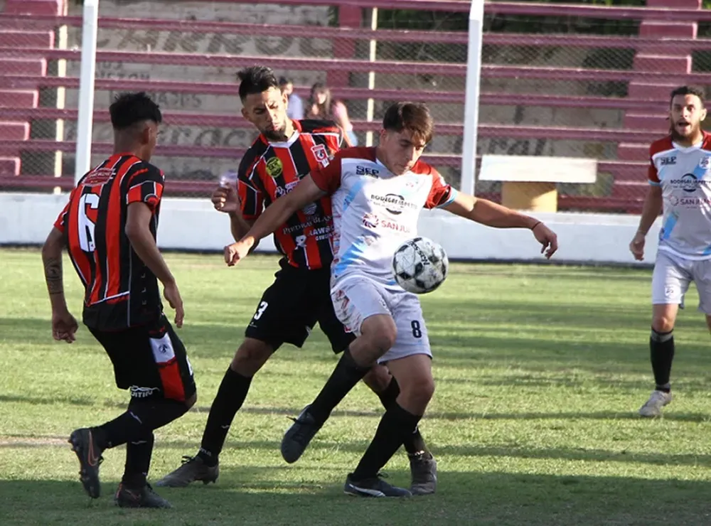 San Martín tuvo su primera alegría